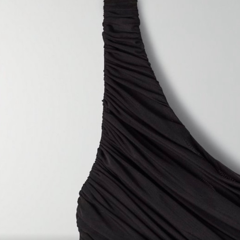 Aritzia TEN BY BABATON Luxor One-Shoulder Dress